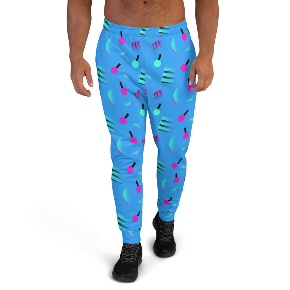 Patterned Men's Joggers offers | Stylish Streetwear Memphis Vaporwave Sweatpants for men