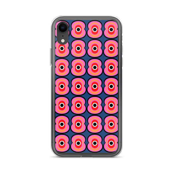 iPhone Case | Pink Retro Poppies