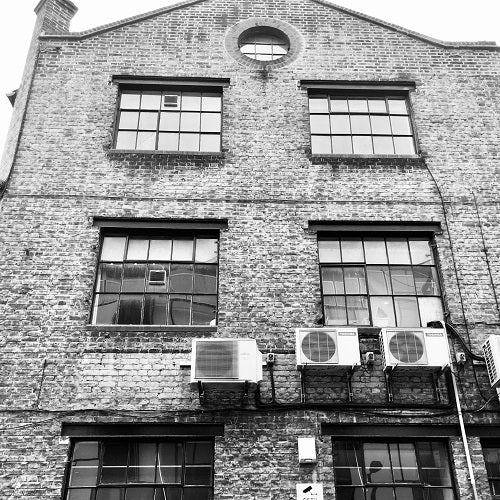 Front of old industrial building in Lant Street