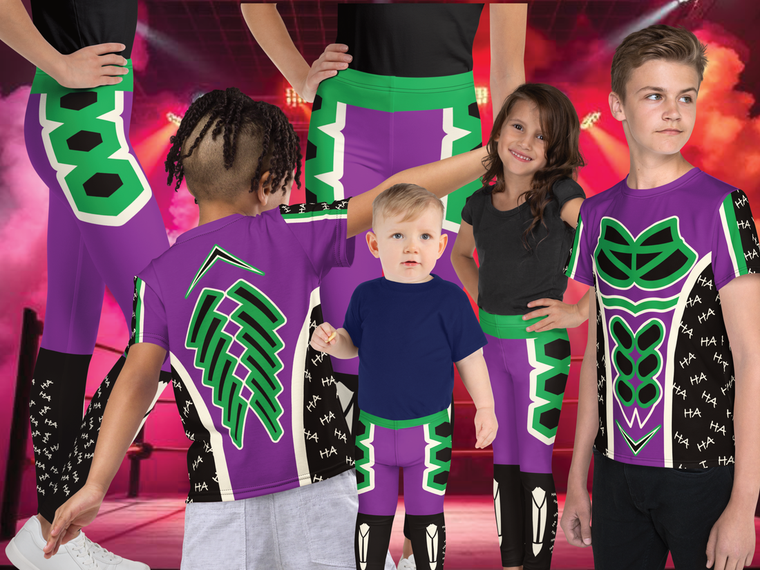 💥 How to Style Wrestling-Inspired Outfits for Kids and Families