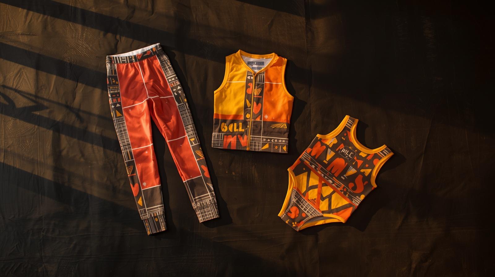 Father's Day wrestling gift ideas laid flat in evening light