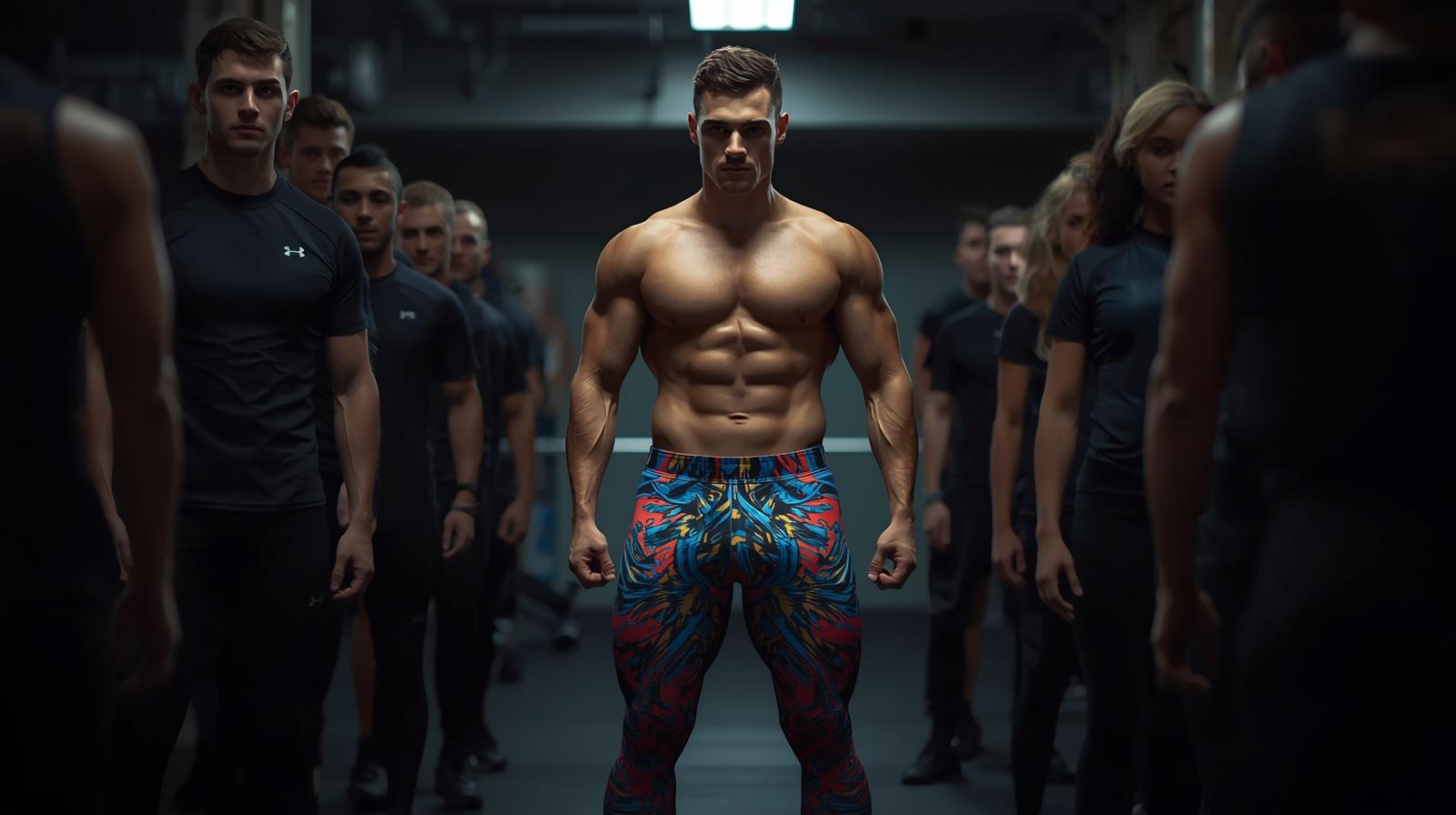 Why Men Wear Bold Gym Leggings - And What It Signals