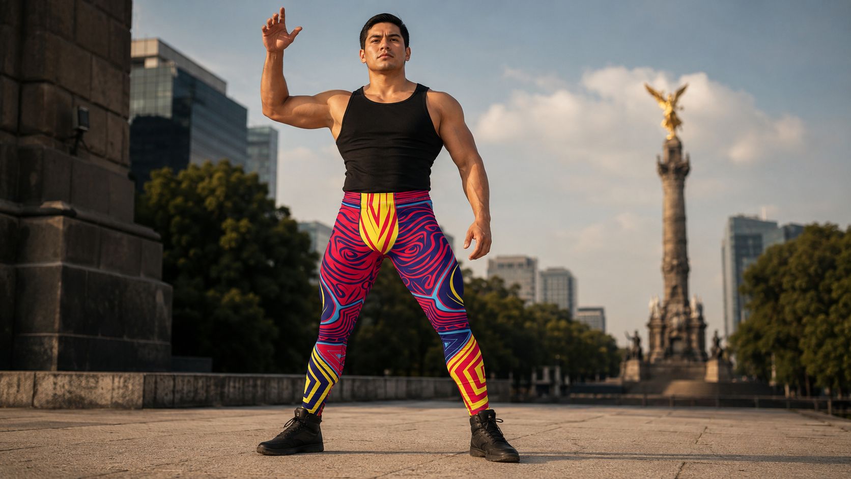 Man in Mexico City at Gay Pride