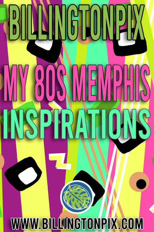 My 80s Memphis inspirations is a short blog about how Memphis style has evolved over the years and how my own view on it have too.