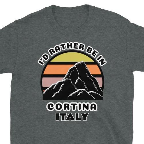 Italian Mountain and Ski Themed T-Shirts