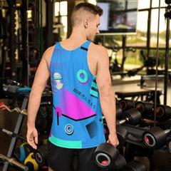 BAIKUTOUAN 80s 90s Bright Neon Men's Casual Tank Tops Gym Sleeveless Muscle  Shirts Workout Vest : : Clothing, Shoes & Accessories