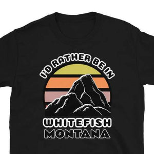 Montana Mountain and Ski Themed T-Shirts by BillingtonPix