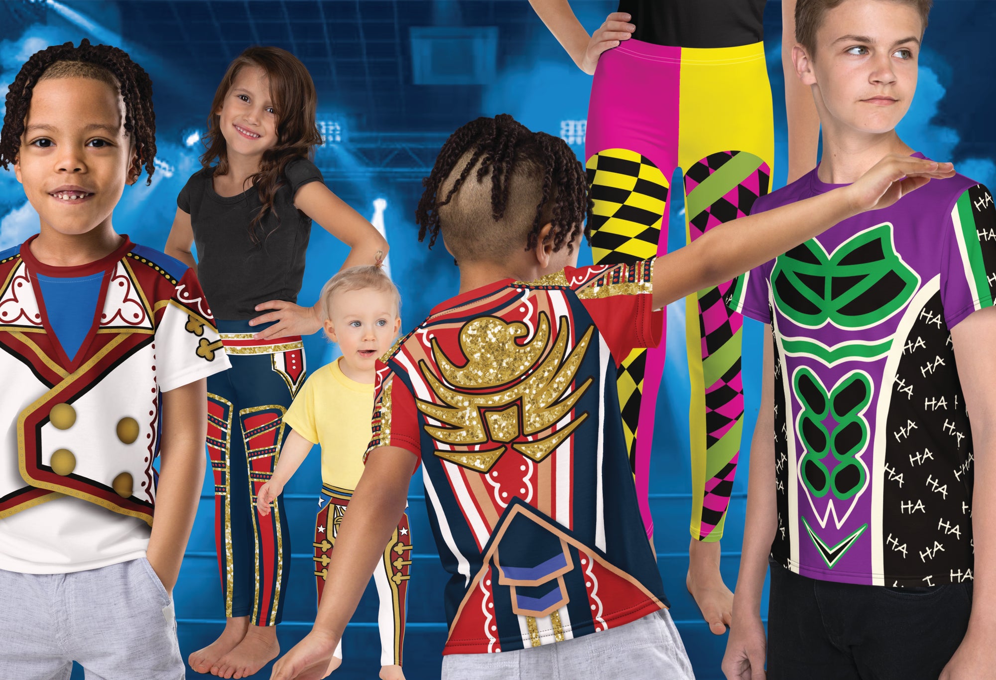 
                Ropa deportiva de cosplay para futuros campeones
              