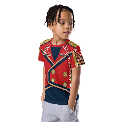Conjunto de leggings a juego patrióticos de héroe de la lucha libre, atuendo para padres e hijos