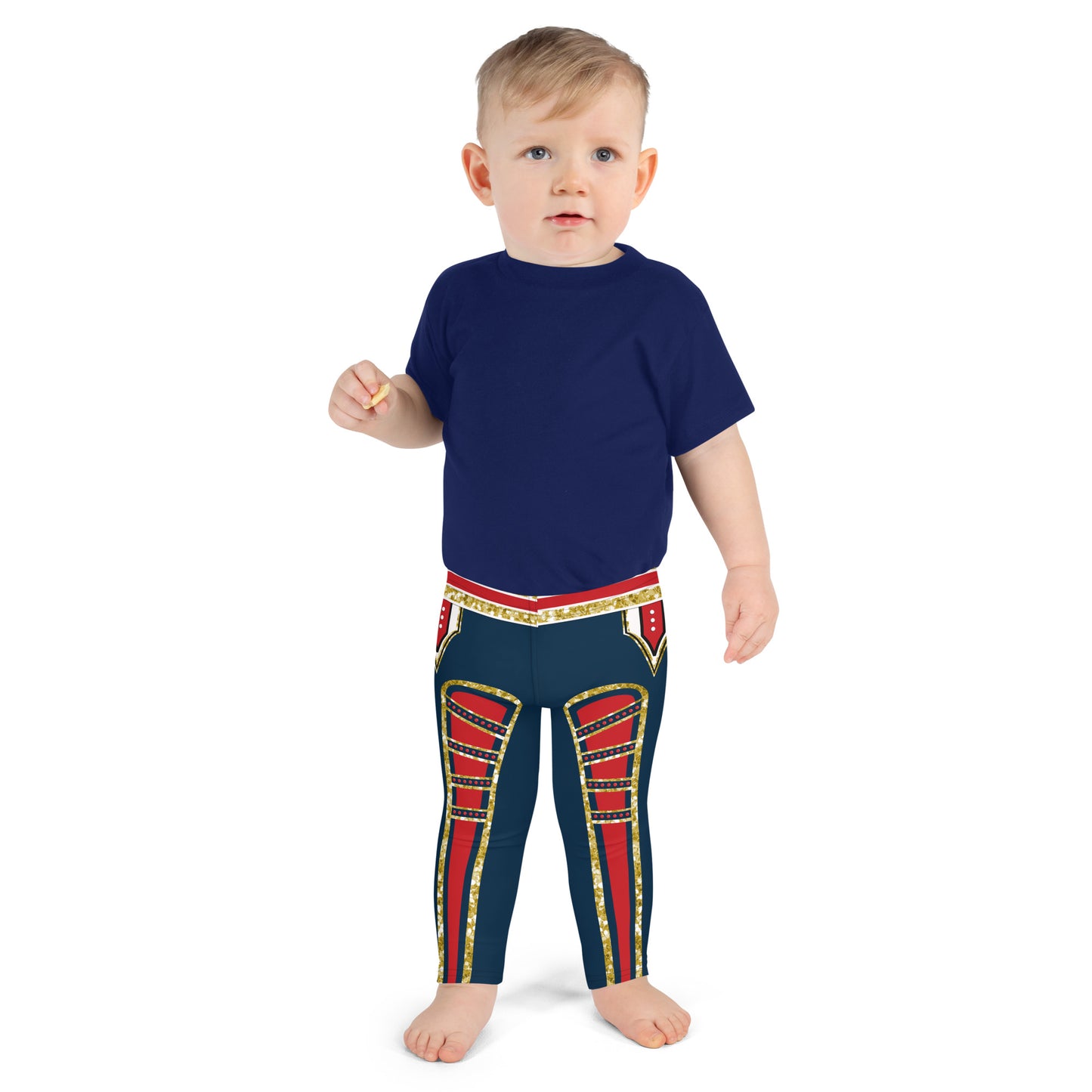 Conjunto de leggings a juego patrióticos de héroe de la lucha libre, atuendo para padres e hijos