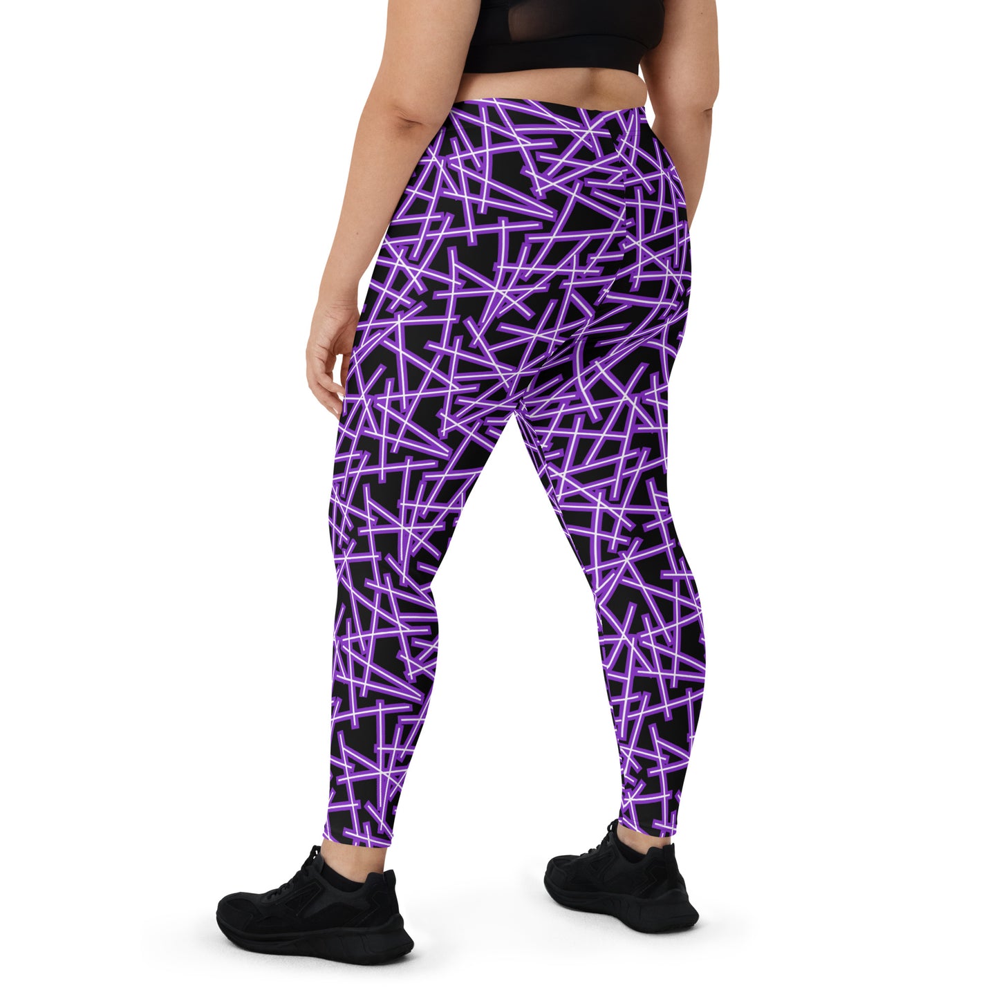 Leggings, neón morado