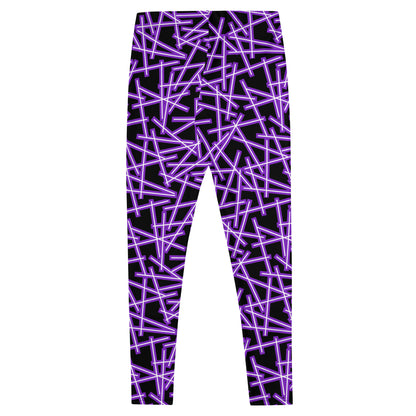 Leggings, neón morado