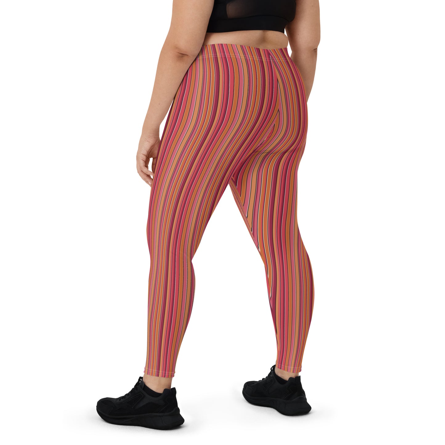 Leggings, Funky Rayas Naranja