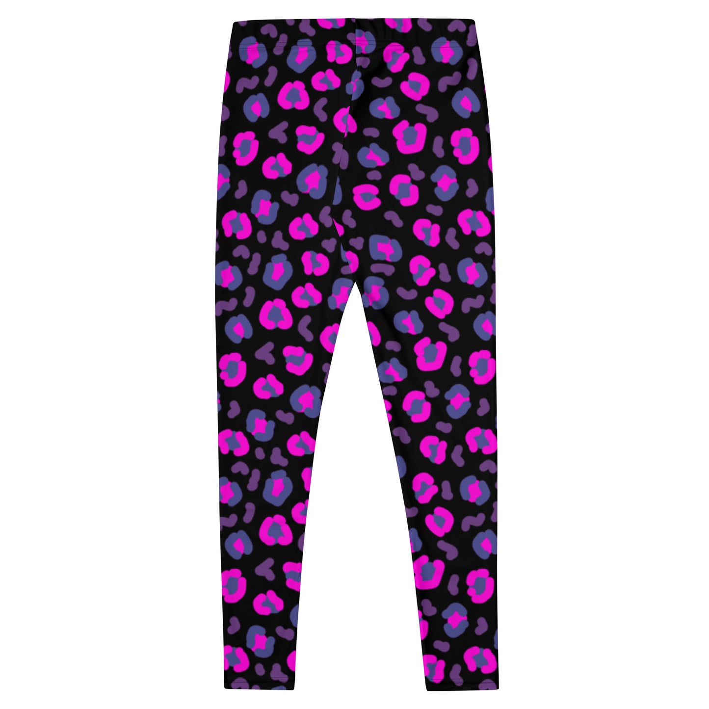 Leggings, piel de leopardo morado