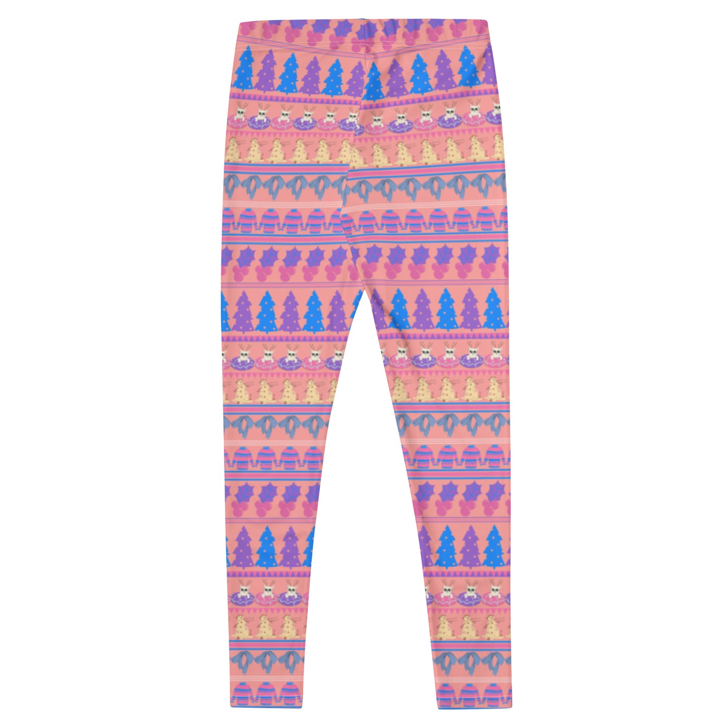 Leggings navideños Fairisle Pink