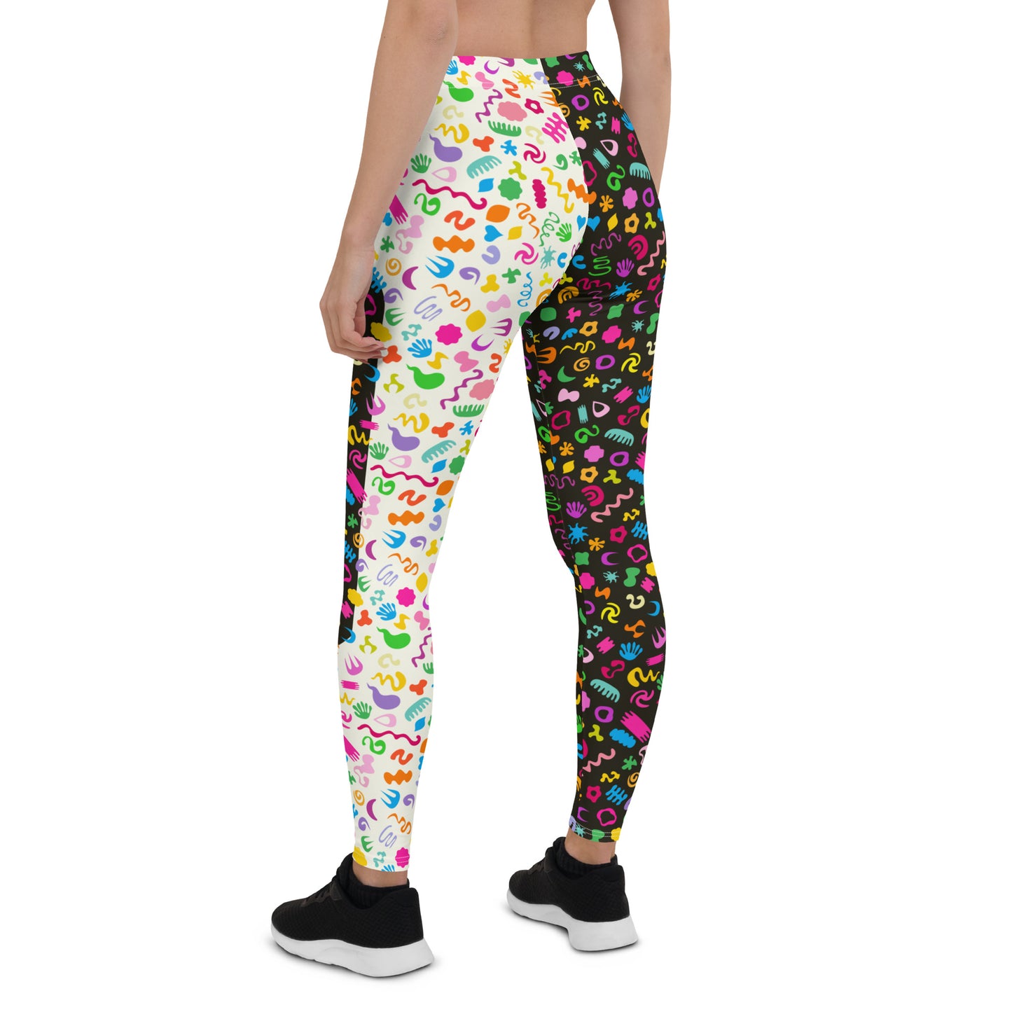 Leggings, arcoiris clowncore