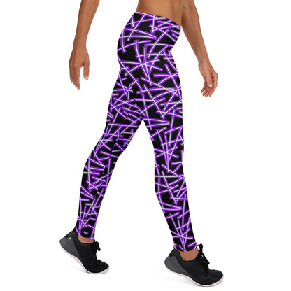 Leggings, neón morado