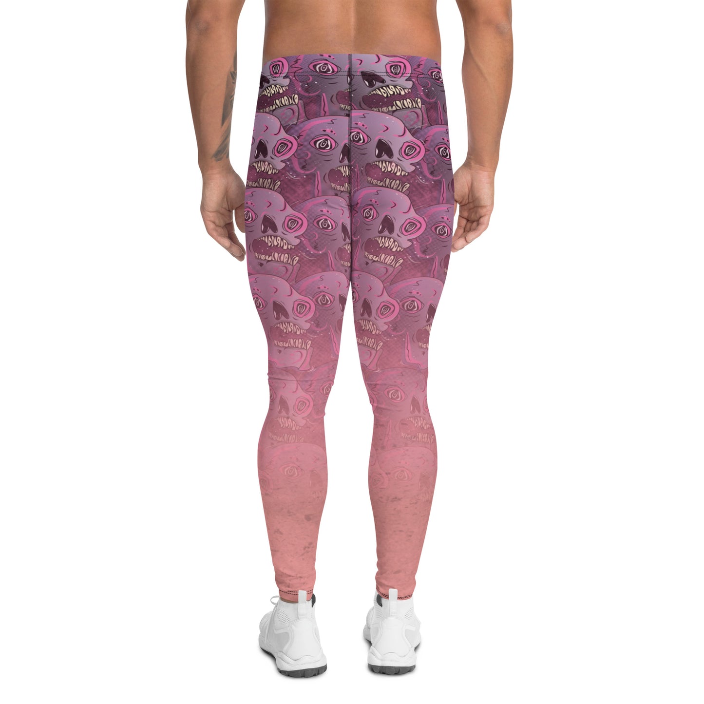 Mens Leggings, Weirdcore Skulls