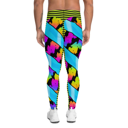 Herren-Leggings, Rainbowcore Cosplay