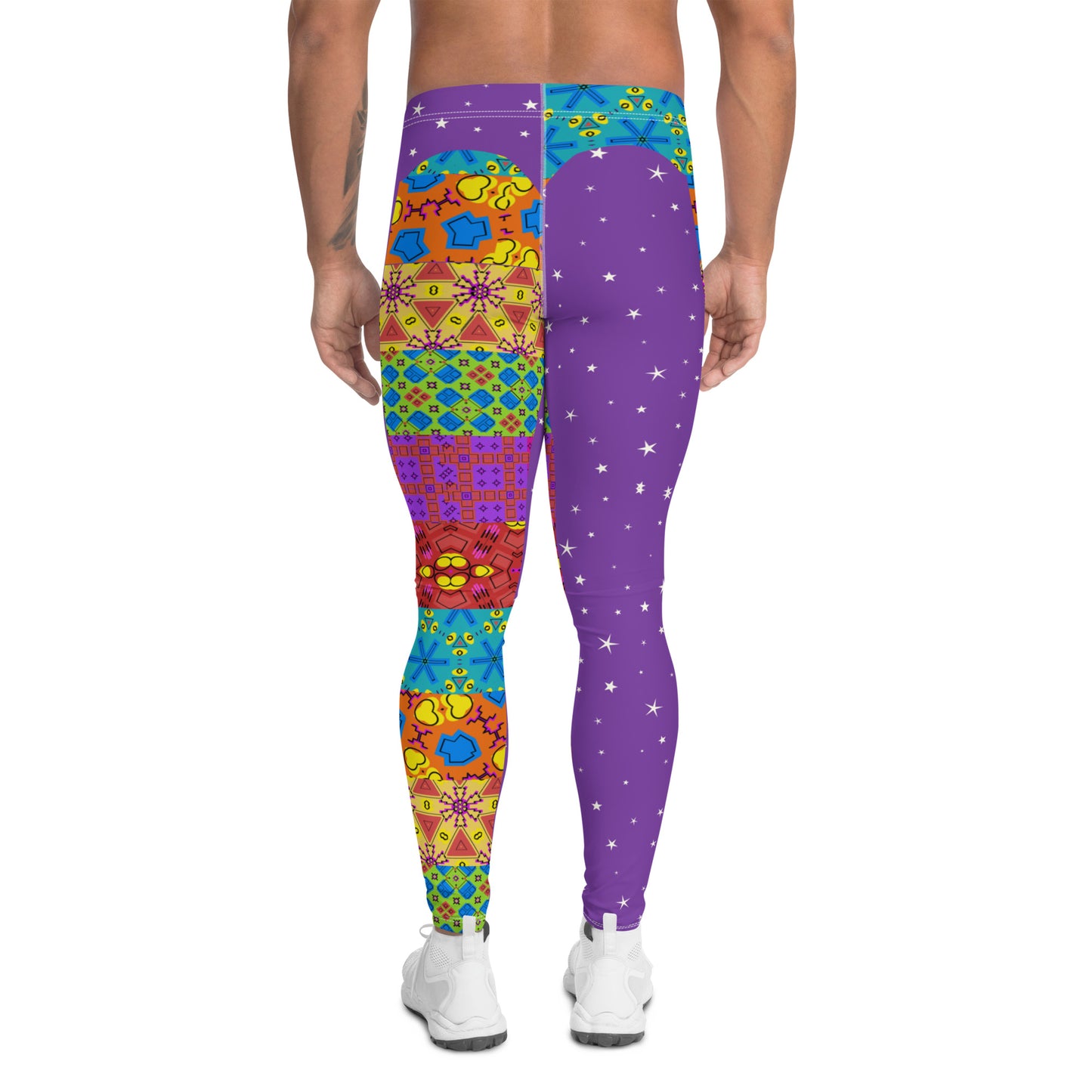 Leggings para hombre, morados, kitsch