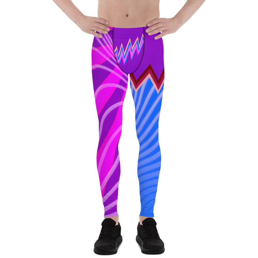 Leggings para hombre, baile de carnaval