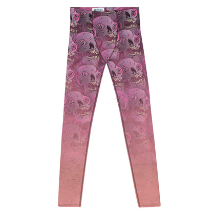 Leggings para hombre, calaveras de Weirdcore