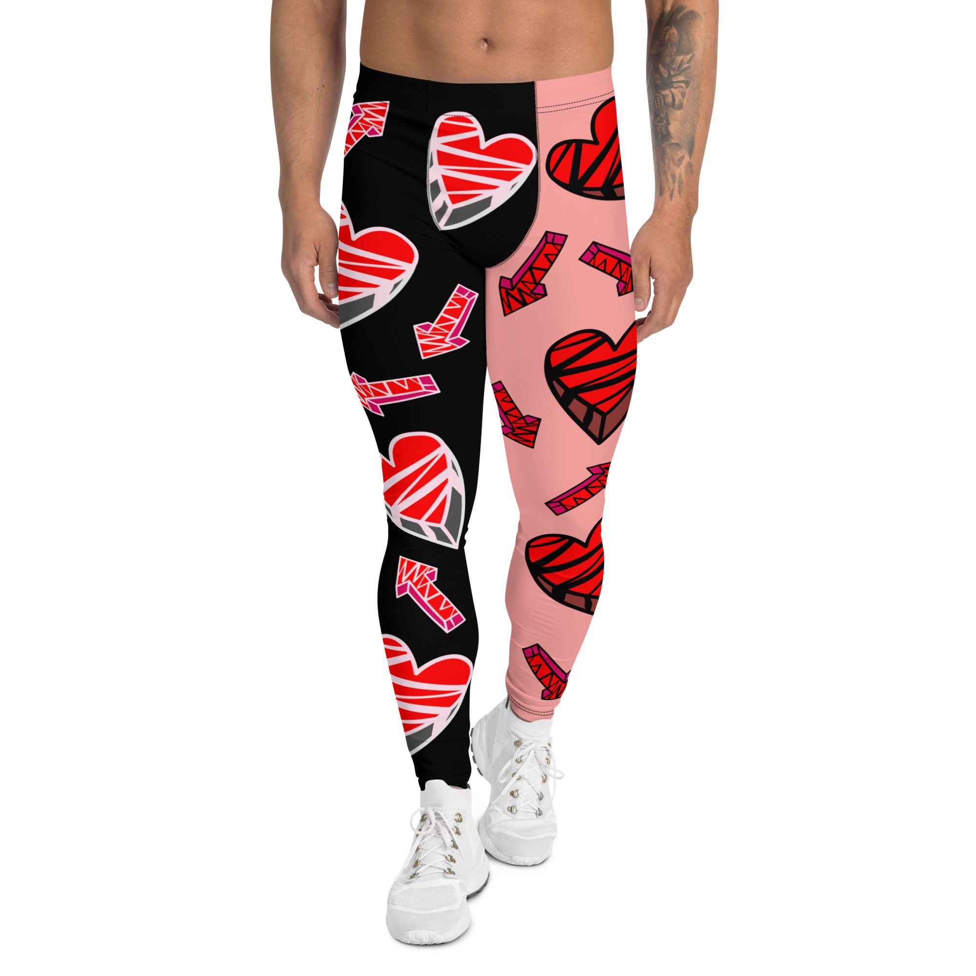 Red Heart Leggings, Valentines Day Yoga Pants, Valentines Tights, Workout  Stretch Leggings, Love Leggings -  Canada