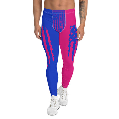 Herren Leggings, Patriotisch Amerikanisch