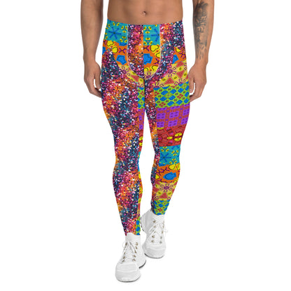 Mens Leggings, Kitsch Glitter