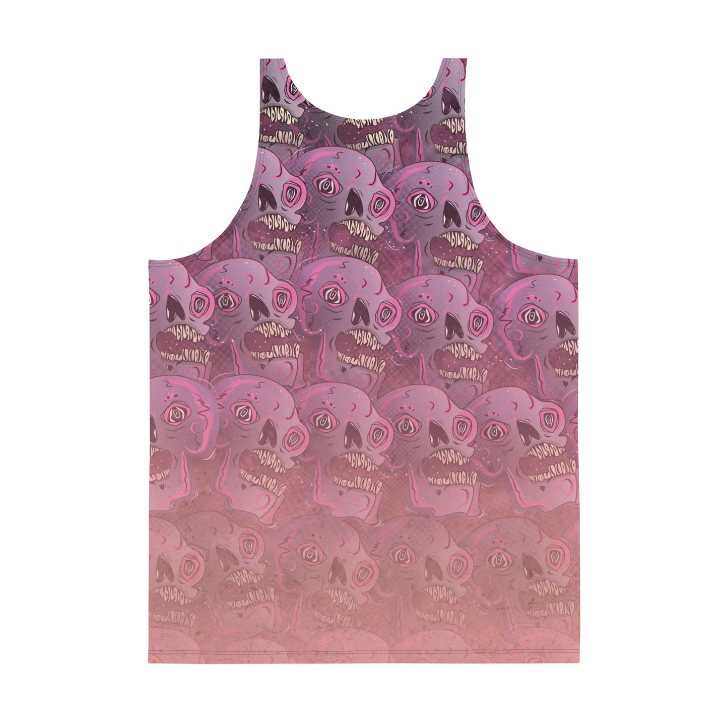 Tanktop für Herren, Weirdcore Skulls