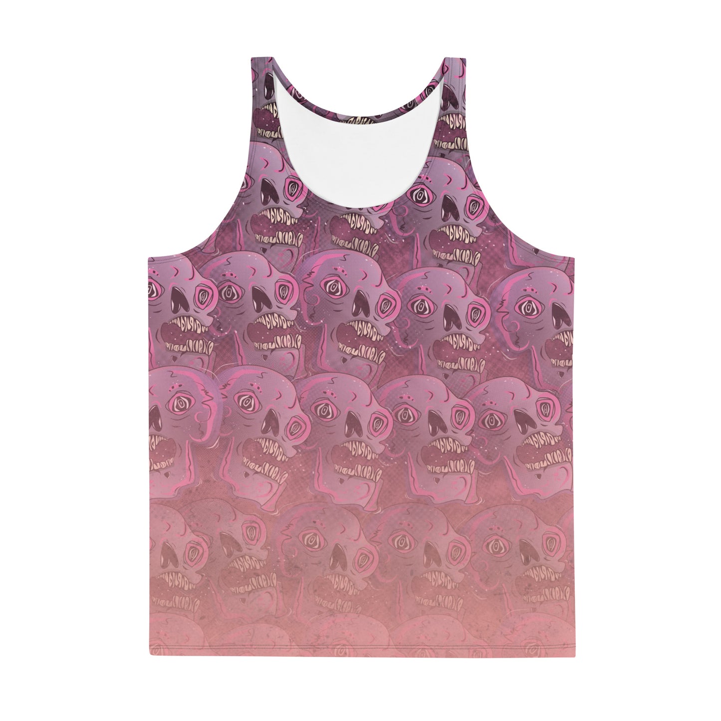 Tanktop für Herren, Weirdcore Skulls