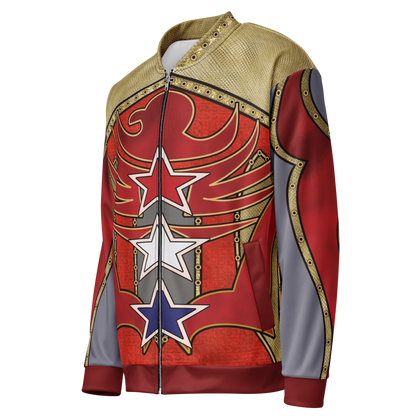 Wrestling-Cosplay Herren-Leggings und Jacken-Bundle, Eagle Slam Star
