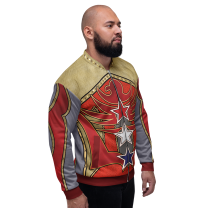 Wrestling-Cosplay Herren-Leggings und Jacken-Bundle, Eagle Slam Star