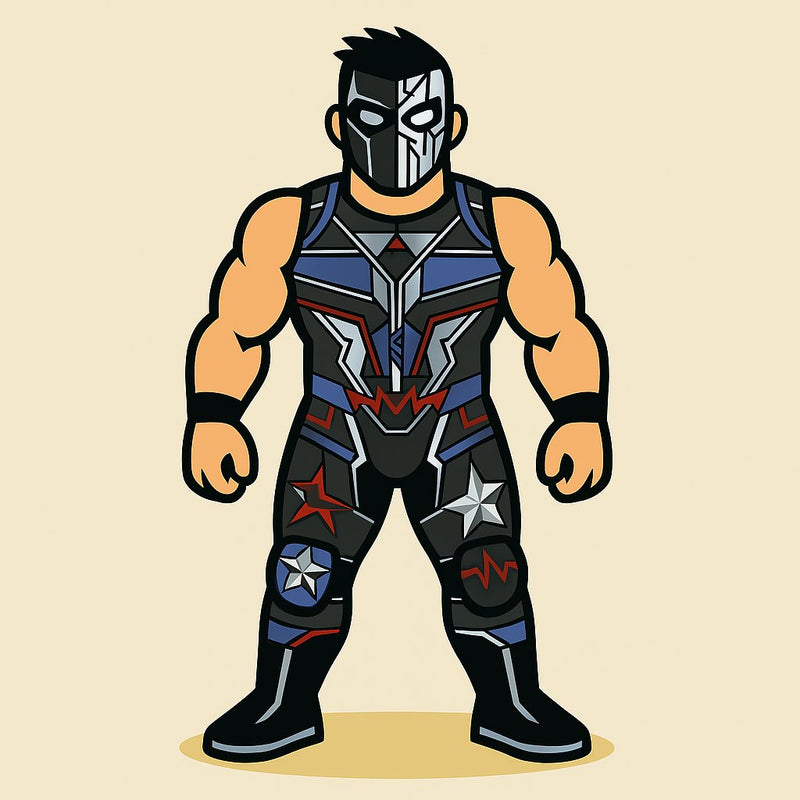 Blitz Vector hero card artwork - The Neon Speedster of the Renegades