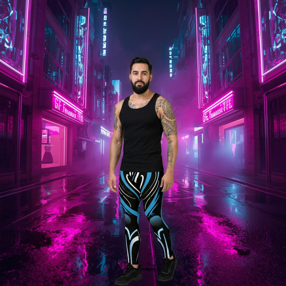 Leggings de hombre, Cyberpunk