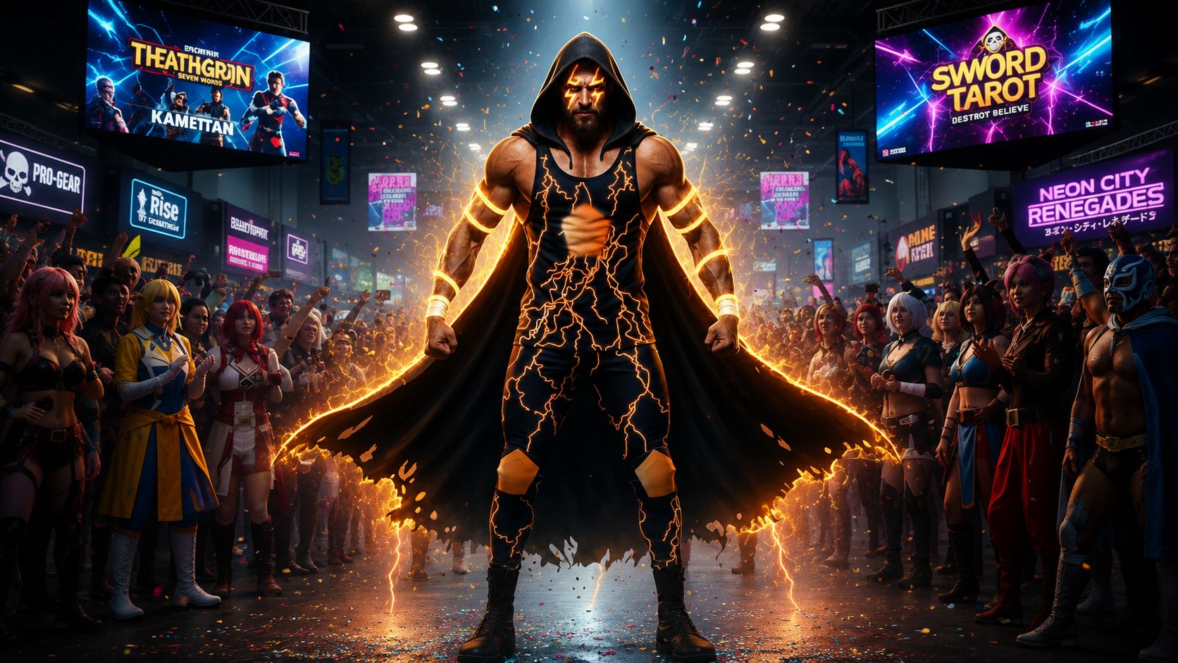
                Halloween and cosplay wrestling ideas for men
              