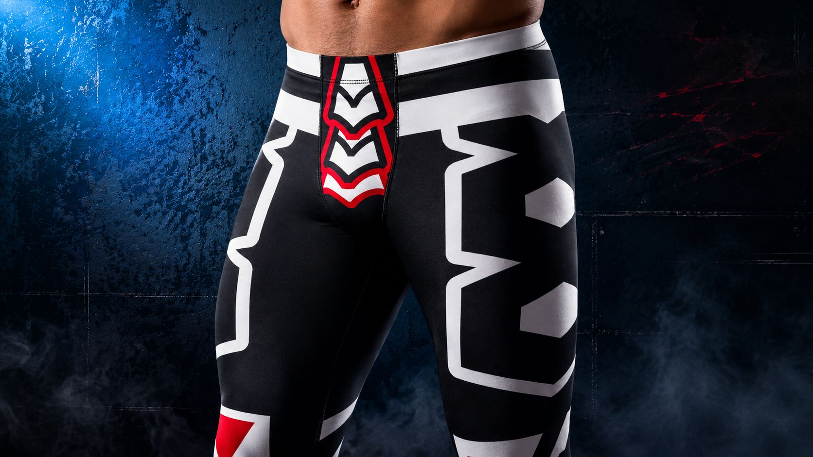 Pent-up emotion is strong in lucha fashion.