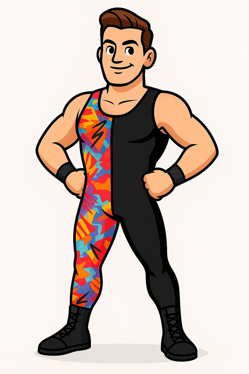 Blitz Vector hero card artwork - The Neon Speedster of the Renegades