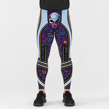 Mallas de hombre, luchador alienígena