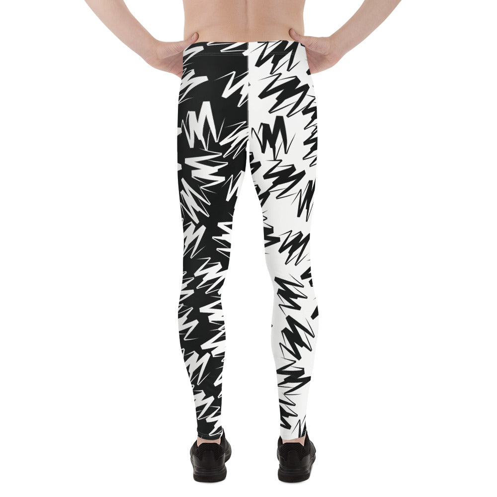 Wrestling Cosplay Outfit, Black & White Zigzags Bundle