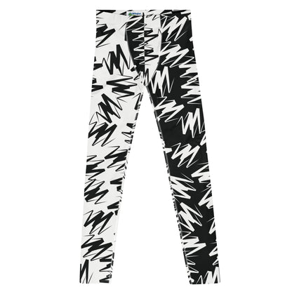 Wrestling Cosplay Outfit, Black & White Zigzags Bundle