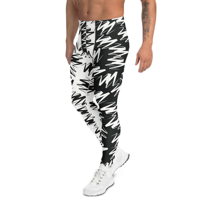 Wrestling Cosplay Outfit, Black & White Zigzags Bundle