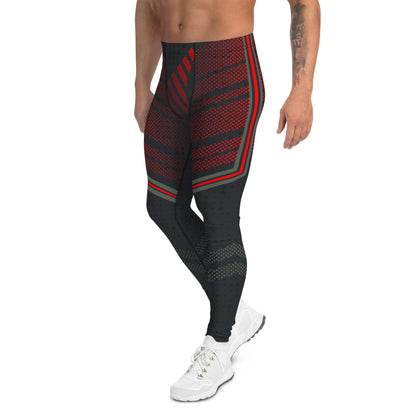 Model wearing Men’s Jiu Jitsu Spats for no-gi training – BillingtonPix activewear
