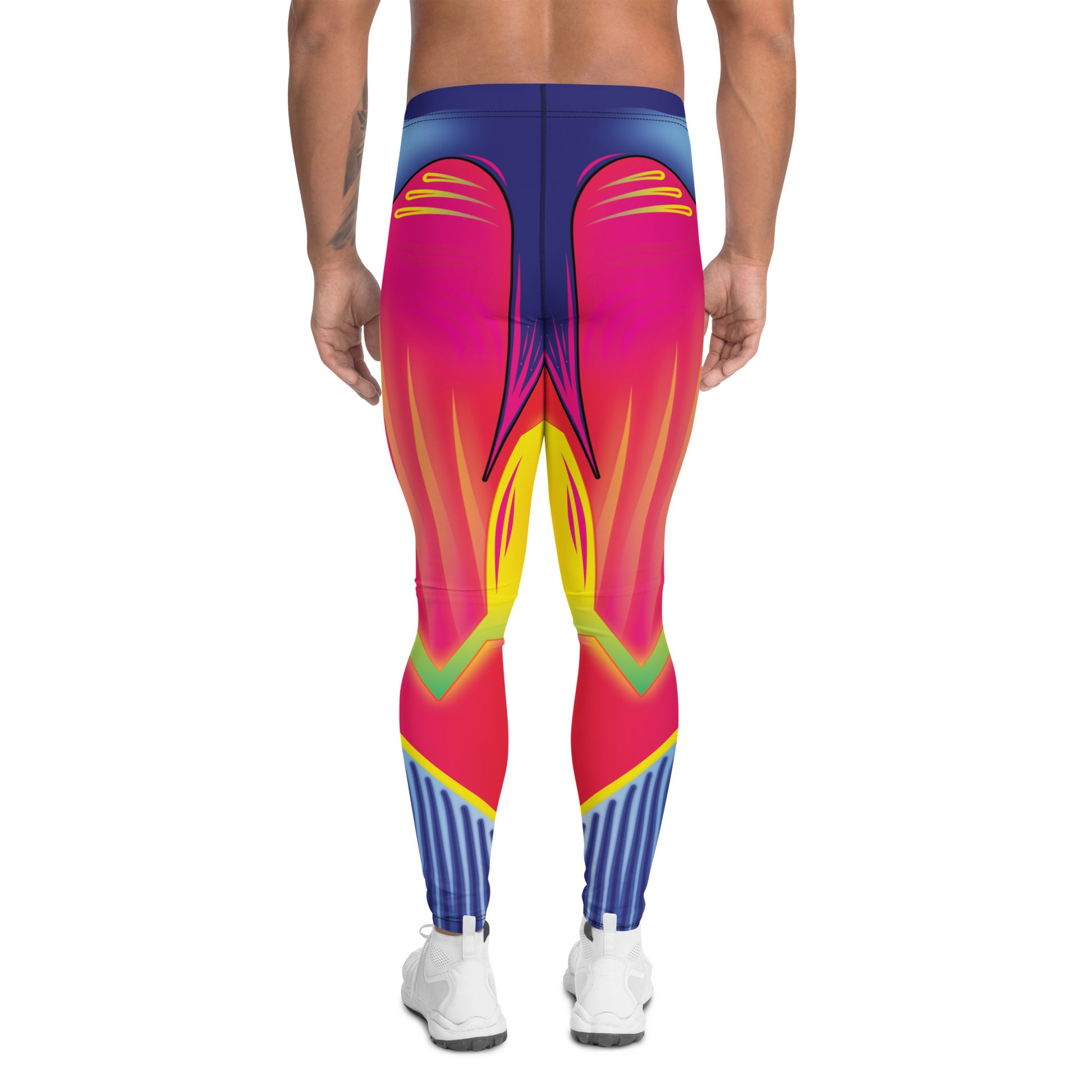 Mens Leggings Pro Wrestling Tights With Belt Mens Leggings, Luche