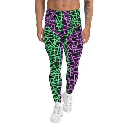 Mens Leggings, Neoncore Vibes