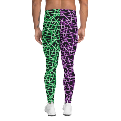 Mens Leggings, Neoncore Vibes