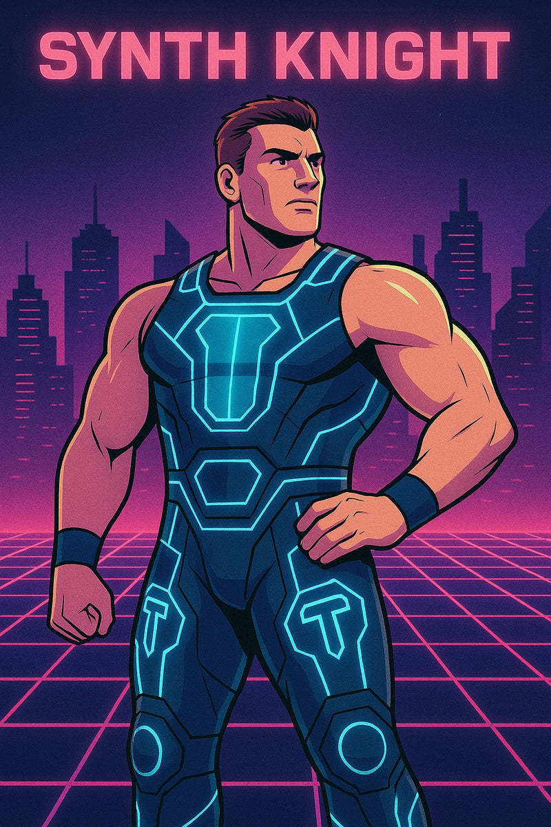 Blitz Vector hero card artwork - The Neon Speedster of the Renegades