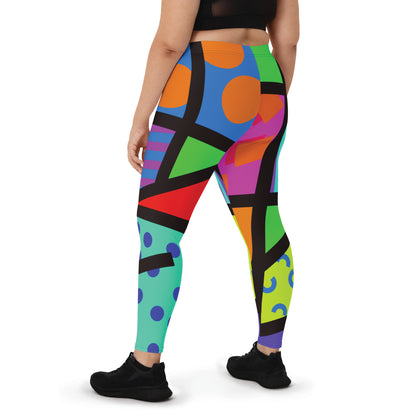 Leggings, estilo Memphis Harajuku