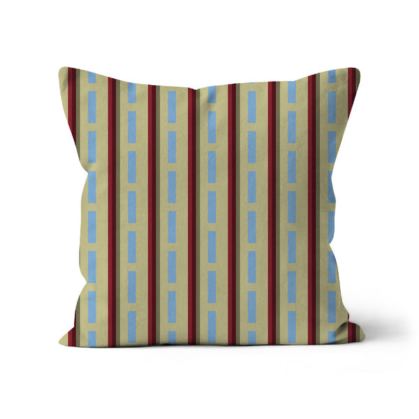 Couch Pillow Sofa Cushion | Striped Circus | Mid Century 50s Style
