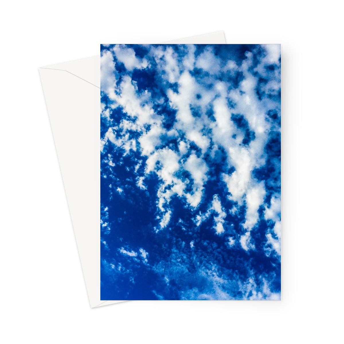 Blue Mackerel Sky - Greeting Card
